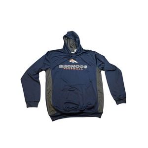 NFL Team Apparel Denver Broncos Hoodie Size XLT